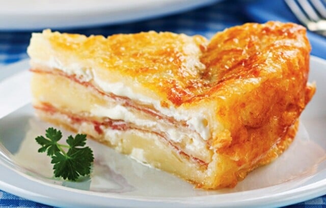 Receita de torta pão de queijo