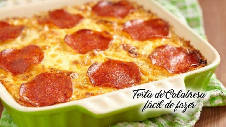 Torta de calabresa