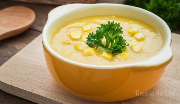 Aprenda a fazer um delicioso creme de milho.
