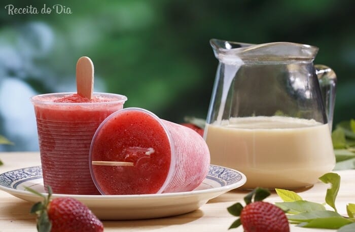 Paleta mexicana caseira