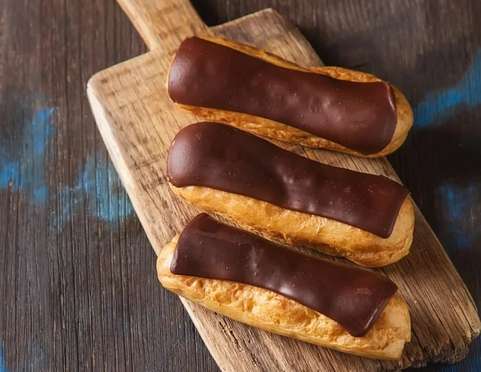 Receita de Éclair e recheios