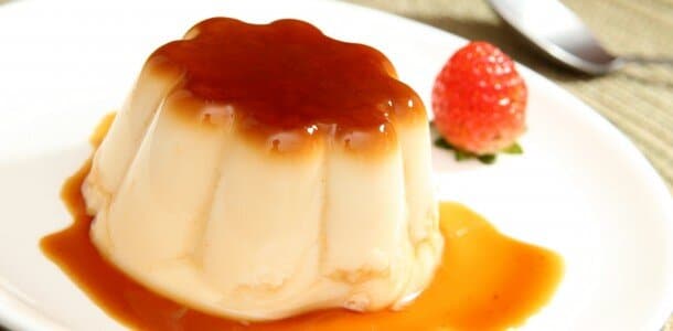 Flan de Baunilha Fit