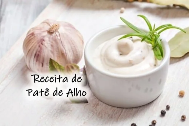 Patê de alho: creme de alho