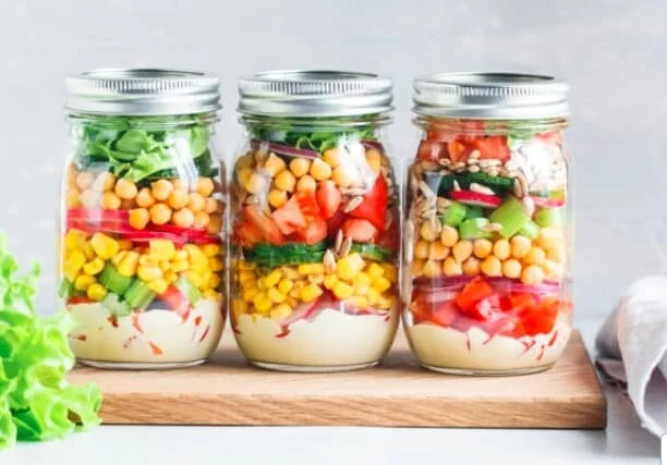 Receita de salada de pote
