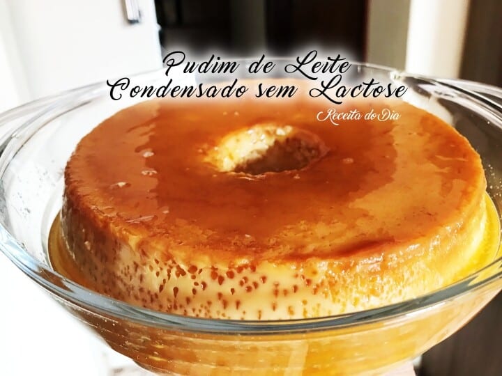 pudim sem lactose