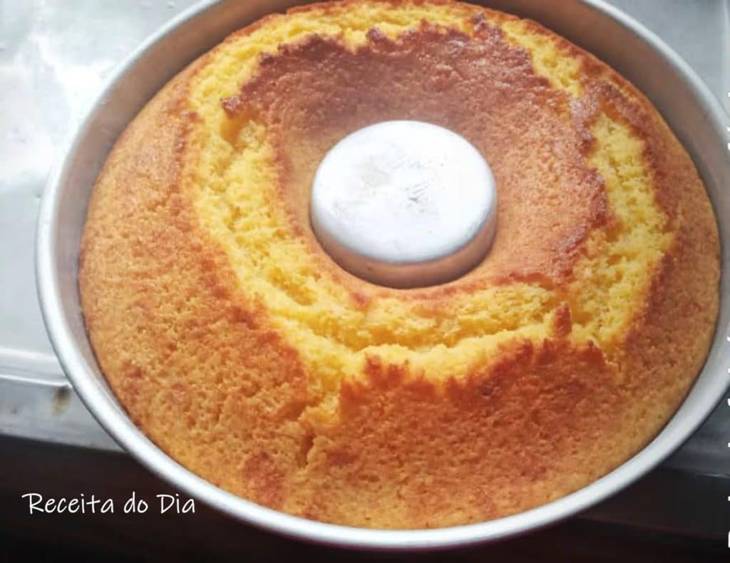 Receita de bolo de laranja