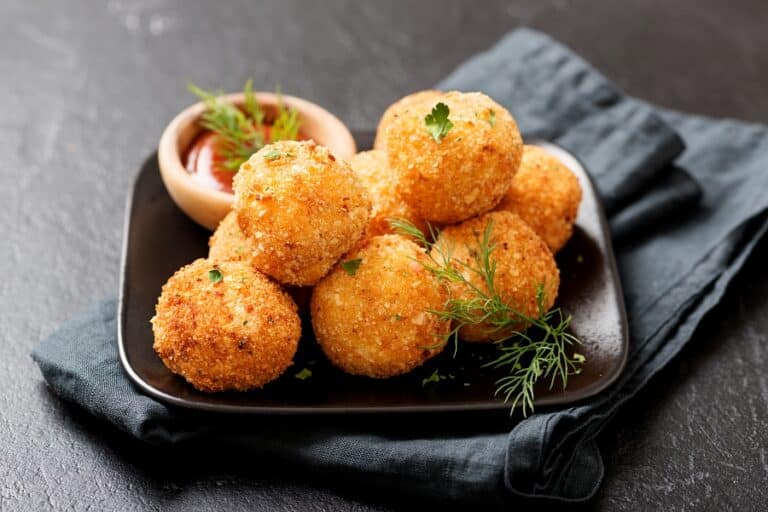 bolinho de palmito na airfryer