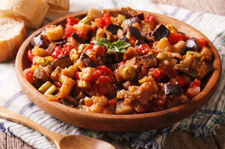 Caponata de berinjela