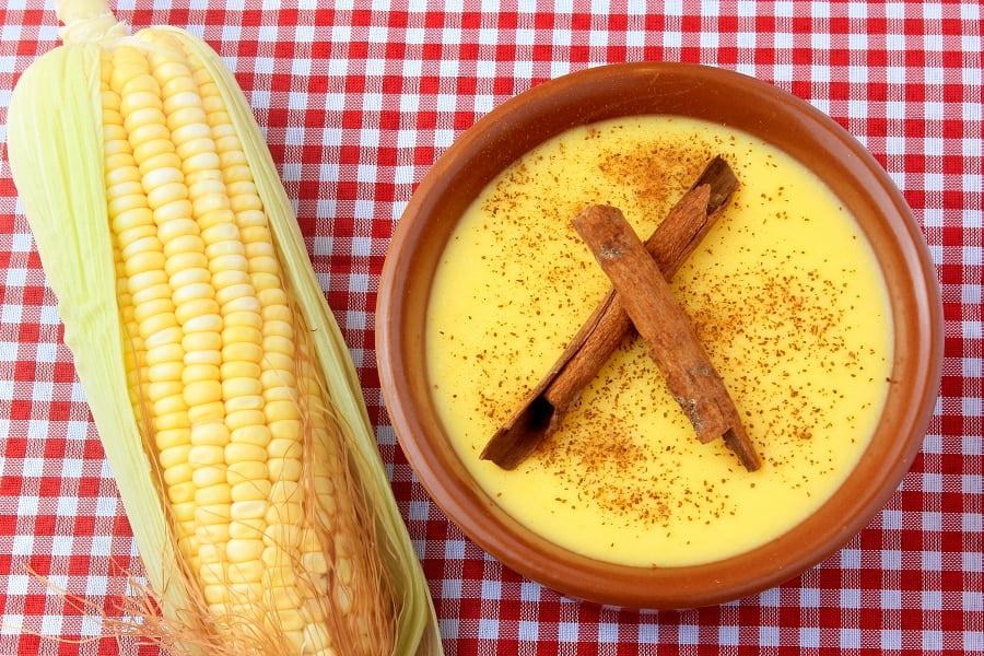 Receita de Curau de Milho de Liquidificador fácil