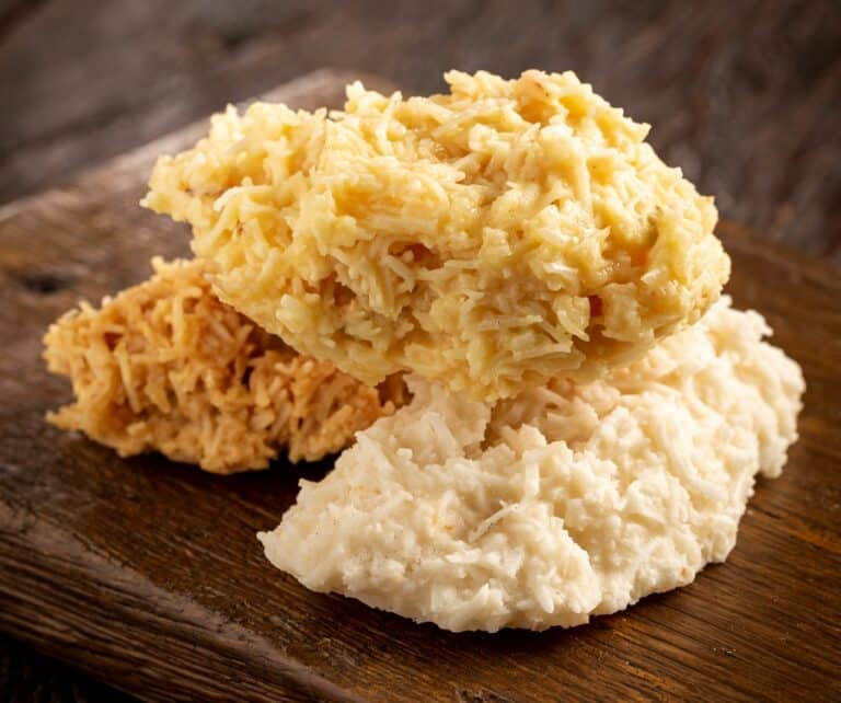 cocada com leite condensado