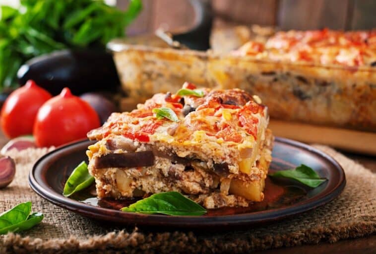 Lasanha de berinjela