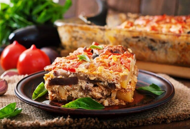 Lasanha de berinjela