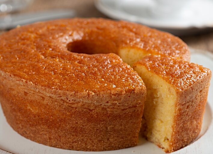 Receita de bolo de baunilha de liquidificador