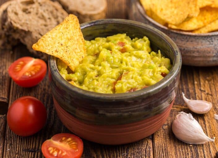 Receita de Guacamole Mexicano