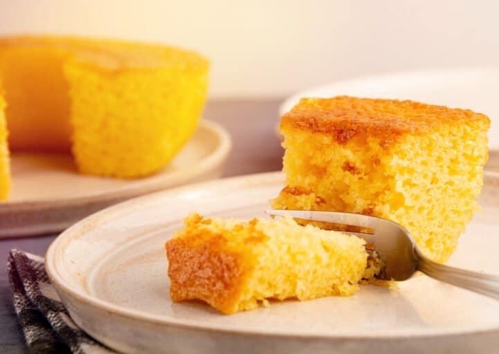 Bolo de milho cremoso