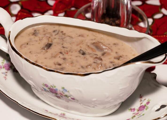 Receita de Molho de cogumelo para carne