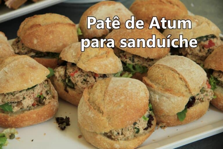 Receita de Patê de Atum para sanduíche