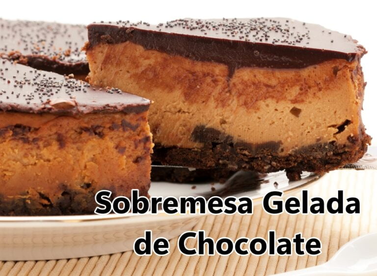 Sobremesa Gelada de Chocolate