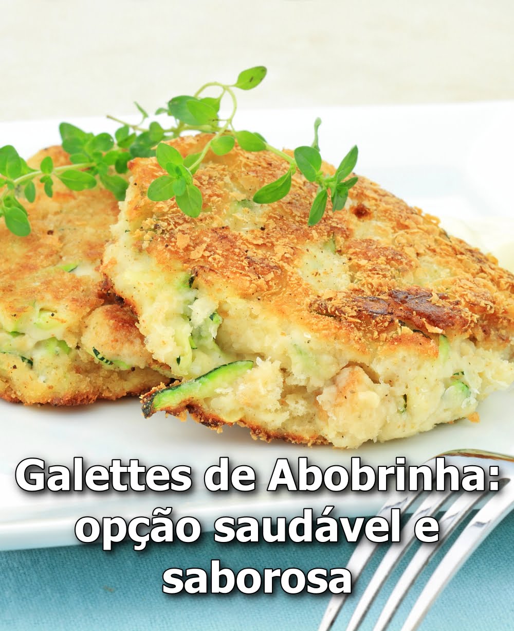 Galettes de Abobrinha