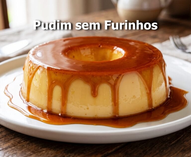 Pudim sem furinhos