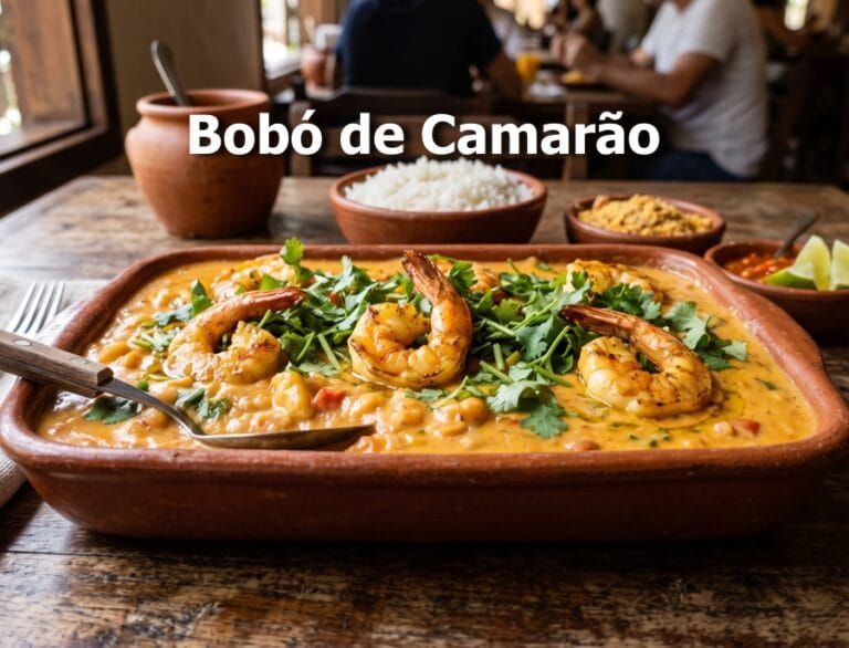 Receita de Bobó de Camarão
